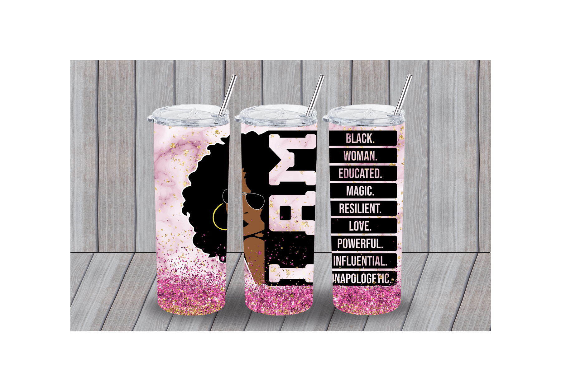 I Am Affirmations Tumbler - xKlusive Lux