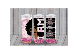 I Am Affirmations Tumbler - xKlusive Lux
