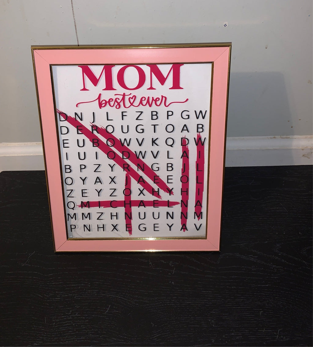 MOM Word Search - xKlusive Lux