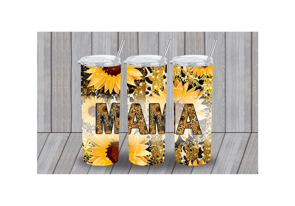 Sunflower Mama Tumbler - xKlusive Lux