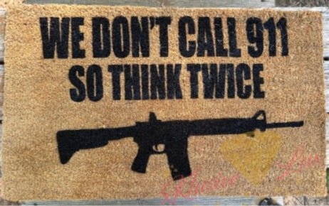 Think Twice Doormat - xKlusive Lux